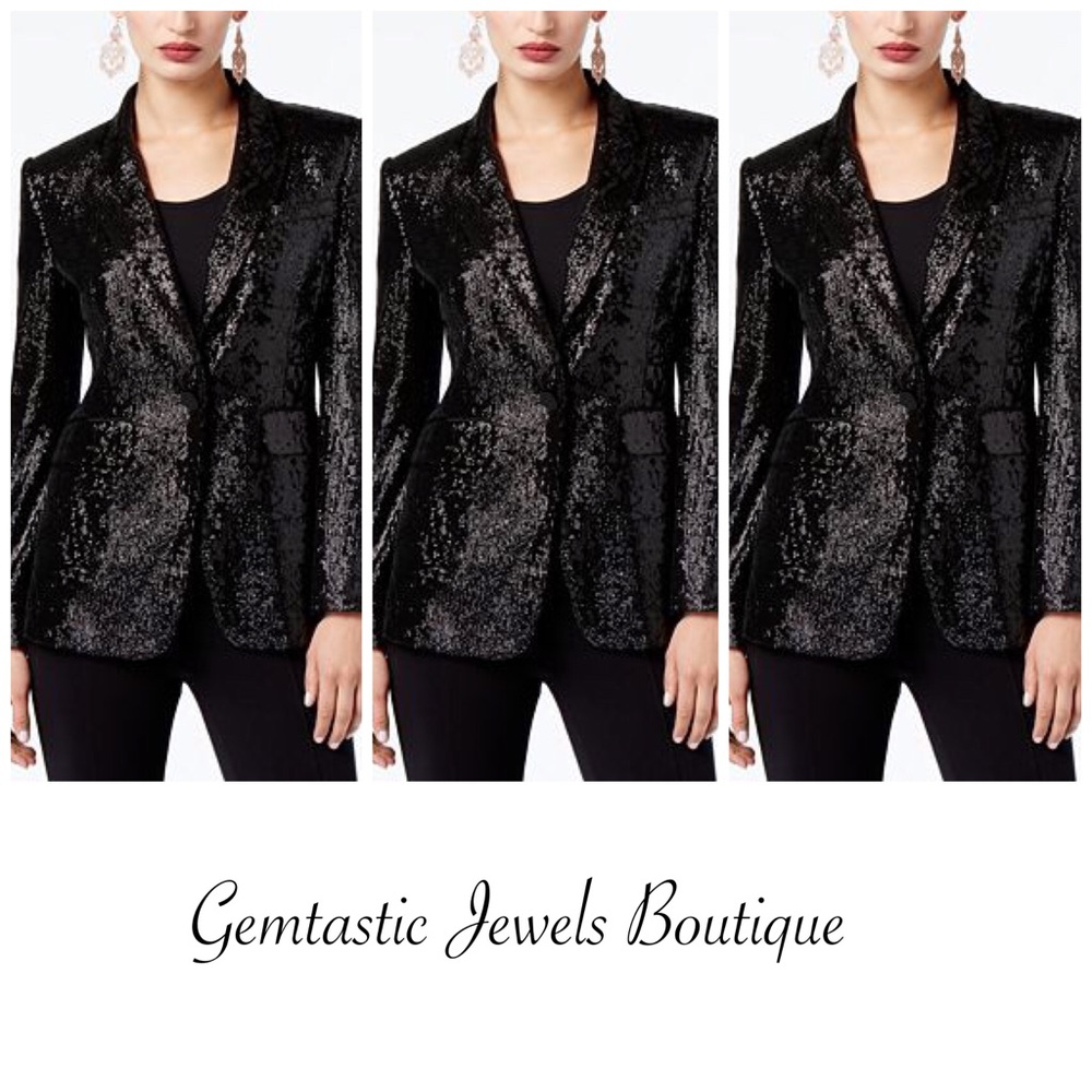 Sequin Blazer